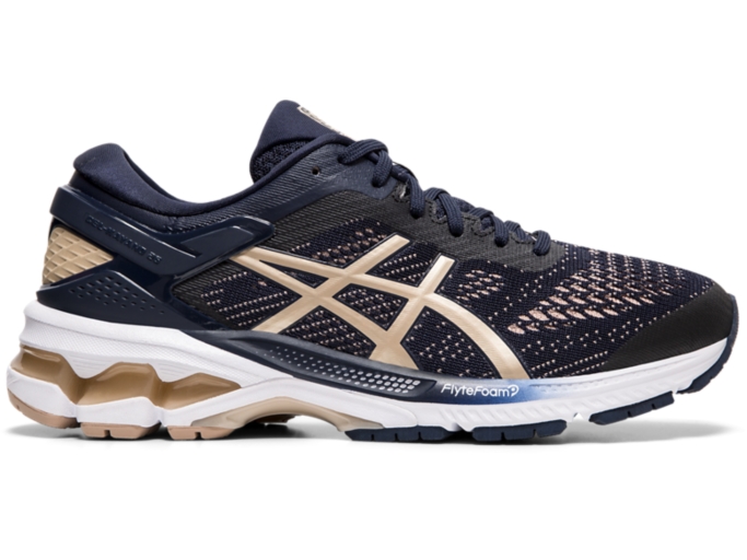 Gel kayano 26 on sale black and rose gold