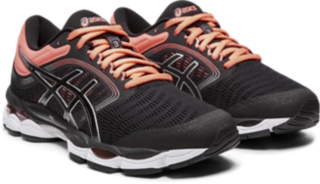 Women s GEL ZIRUSS 3 Black Sun Coral Running Shoes ASICS