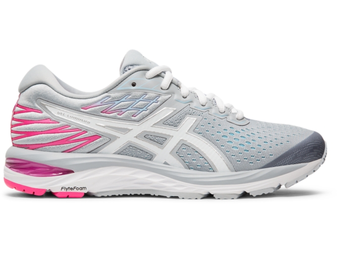 GEL CUMULUS 21 Women Piedmont Grey White Women s Running Shoes ASICS United States