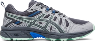 asics gray running shoes