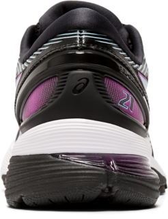 Women's GEL-NIMBUS 21, Black/Dark Grey, Running Shoes