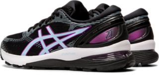 Women's GEL-Nimbus 21 Black/Skylight | Running Shoes | ASICS