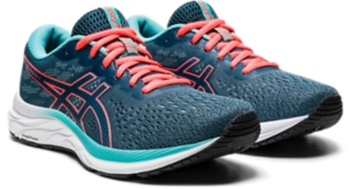 asics blue and red