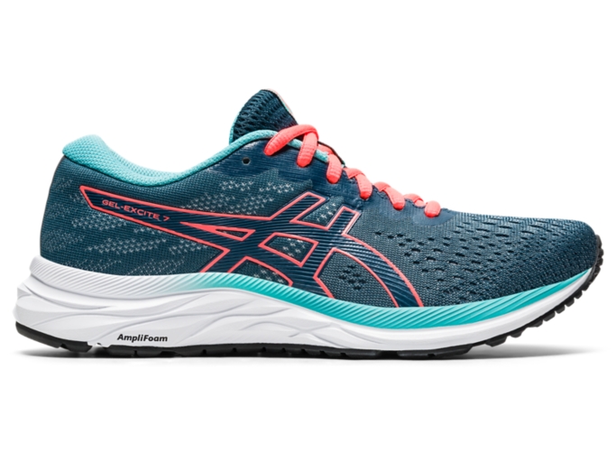 Women's GEL-Excite 7 | Magnetic Blue/Sunrise Red | Running Shoes | ASICS