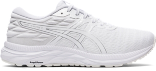 womens white asics running shoes