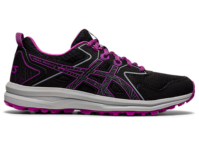 Image 1 of 7 of Women's Black/Digital Grape TRAIL SCOUT™ Women's Trail Running Shoes & Trainers