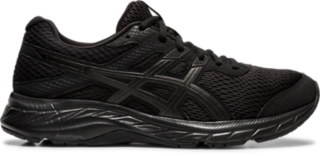 دمج تنضج الخد asics womens black 