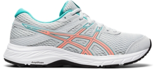 Women's GEL-CONTEND 6 | Glacier Grey/Sun | Running Shoes | ASICS