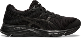 all black womens asics