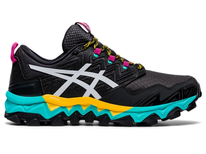 accesorios De acuerdo con Aparecer Women's GEL-FujiTrabuco 8 G-TX | Black/White | Trail Running Shoes | ASICS