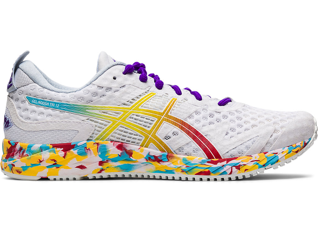 Rationalization Religious Give birth Women's GEL-NOOSA TRI 12 | White/Classic Red | Running Shoes | ASICS