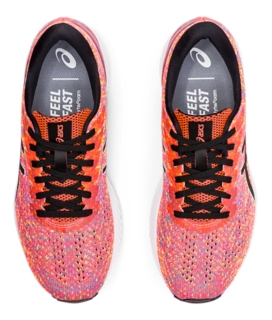 Women S Gel Ds Trainer 25 Sunrise Red Black Run Faster Asics