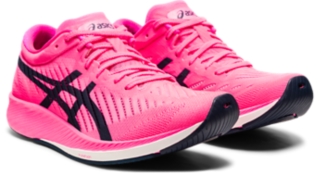 Bright cheap pink asics