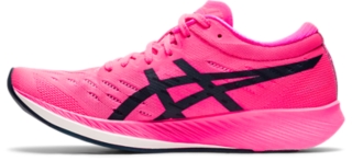 Asics hot pink running hot sale shoes