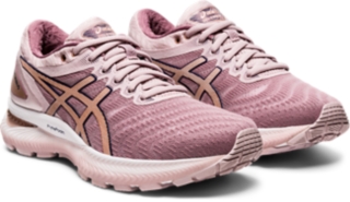 GEL Nimbus 22 WIDE Women Watershed Rose Rose Gold Women s Running Shoes ASICS United States