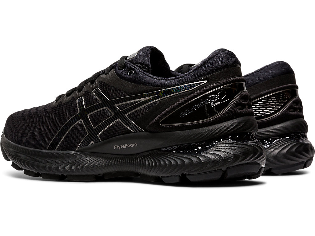 Women's GEL-Nimbus 22 | Black/Black | Running Shoes | ASICS