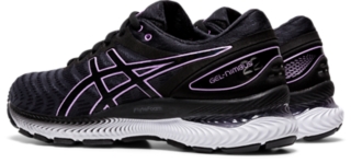 Women's GEL-Nimbus 22 | Black/Lilac Tech | Running Shoes | ASICS