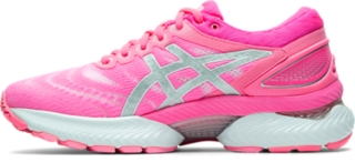 Hot cheap pink asics