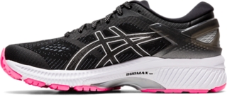 Asics gel-kayano 26 lite-show outlet men's running shoes black/black