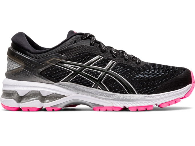 Women's GEL-KAYANO 26 LITE-SHOW | Black/Black | Running Shoes | ASICS