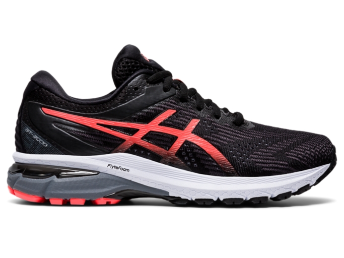 Women's GT-2000 8 | Black/Sunrise Red | Running Shoes | ASICS