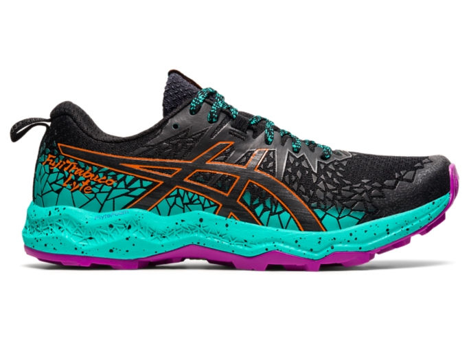 Women's FujiTrabuco Lyte | Black/Baltic Jewel | Trail Running Shoes | ASICS