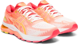 asics coral running shoes