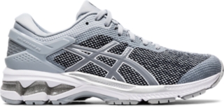 asics grey running shoes