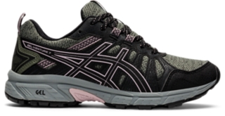 basura Circular Increíble Women's GEL-VENTURE 7 | Lichen Green/Watershed Rose | Trail Running Shoes |  ASICS