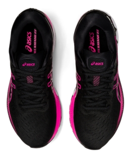 Asics black and deals pink