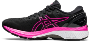 asics black pink