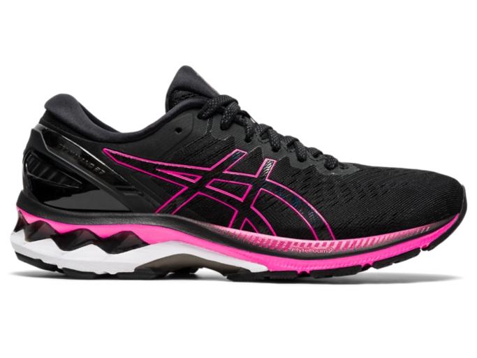 Asics kayano shop 20 black pink