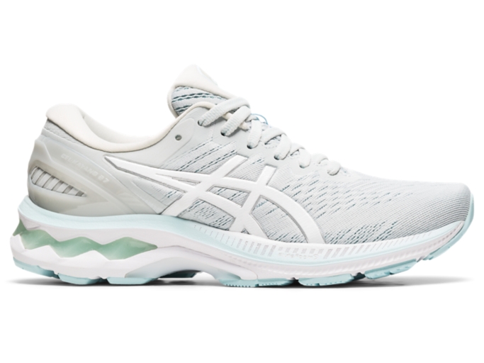 Women's GEL-KAYANO 27 | Glacier Grey/White | Running Shoes | ASICS