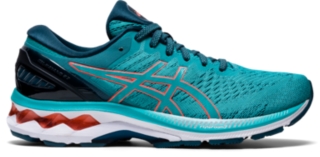 asics teal running shoes