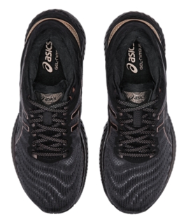 all black womens asics