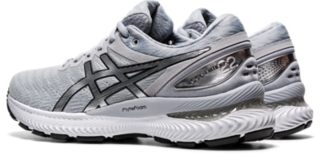 asics gel nimbus silver