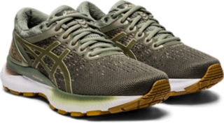 GEL Nimbus 22 Knit Women Lichen Green Mantle Green Women s Running Shoes ASICS United States