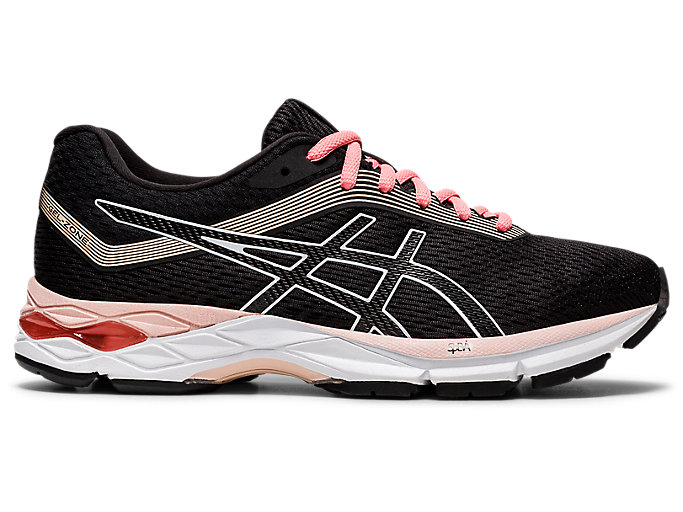 Image 1 of 7 of Women's Black/White GEL-ZONE 7 Women's Running Shoes & Trainers