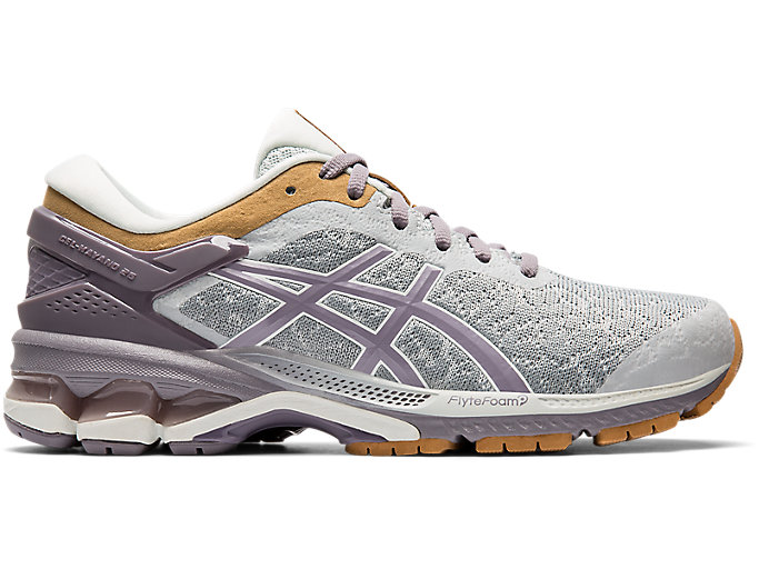 Women's GEL-KAYANO 26 | Glacier Grey/Lavender Grey | Running Shoes | ASICS