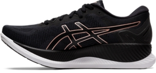 Asics glideride women's 2025 running shoes black/rose gold