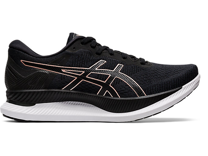 Image 1 of 7 of Women's Black/Rose Gold GLIDERIDE™ Women's Running Shoes & Trainers
