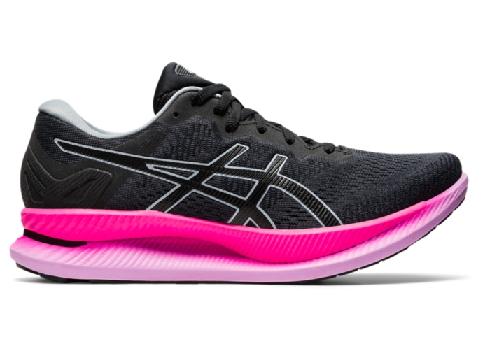 Women's GLIDERIDE | Graphite Grey/Black | Running Shoes | ASICS