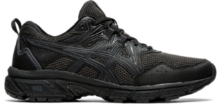 Women s GEL VENTURE 8 WIDE Black Black Trail Running Shoes ASICS