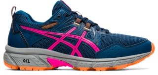 Ordenado Isaac Completamente seco Women's GEL-VENTURE 8 WIDE | Mako Blue/Pink Glo | Trail Running Shoes |  ASICS