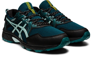 GEL-VENTURE 8 WATERPROOF | BLACK/SOOTHING SEA | レディース ランニング シューズ【ASICS公式通販】