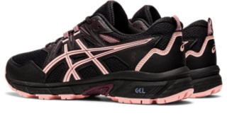 Women s GEL VENTURE 8 Black Frosted Rose Trail Running Shoes