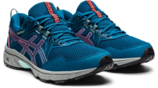 Asics Gel Excite 8 Womens Running Shoes (Thunder Blue/Blazing