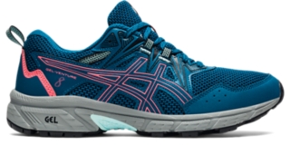 Asics coral running clearance shoes