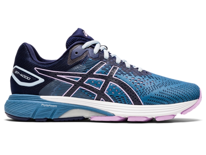 Women's GT-4000 2 | Grey Floss/Peacoat | Running Shoes | ASICS