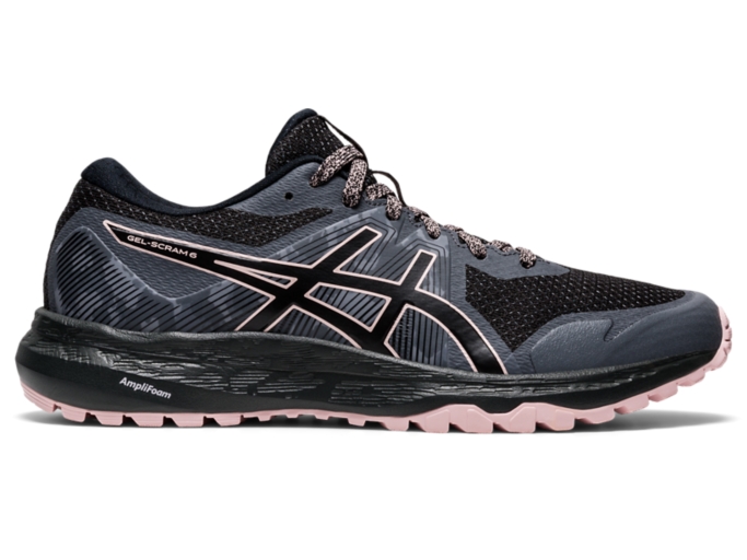 GEL SCRAM 6 Women Graphite Grey Ginger Peach Women s Trail Running Shoes ASICS United States